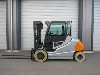 Used Forklift Truck STILL RX60-50/600 Container Höhe ELEKTRO VIERRADFRONTSTAPLER (13076498) backdrop