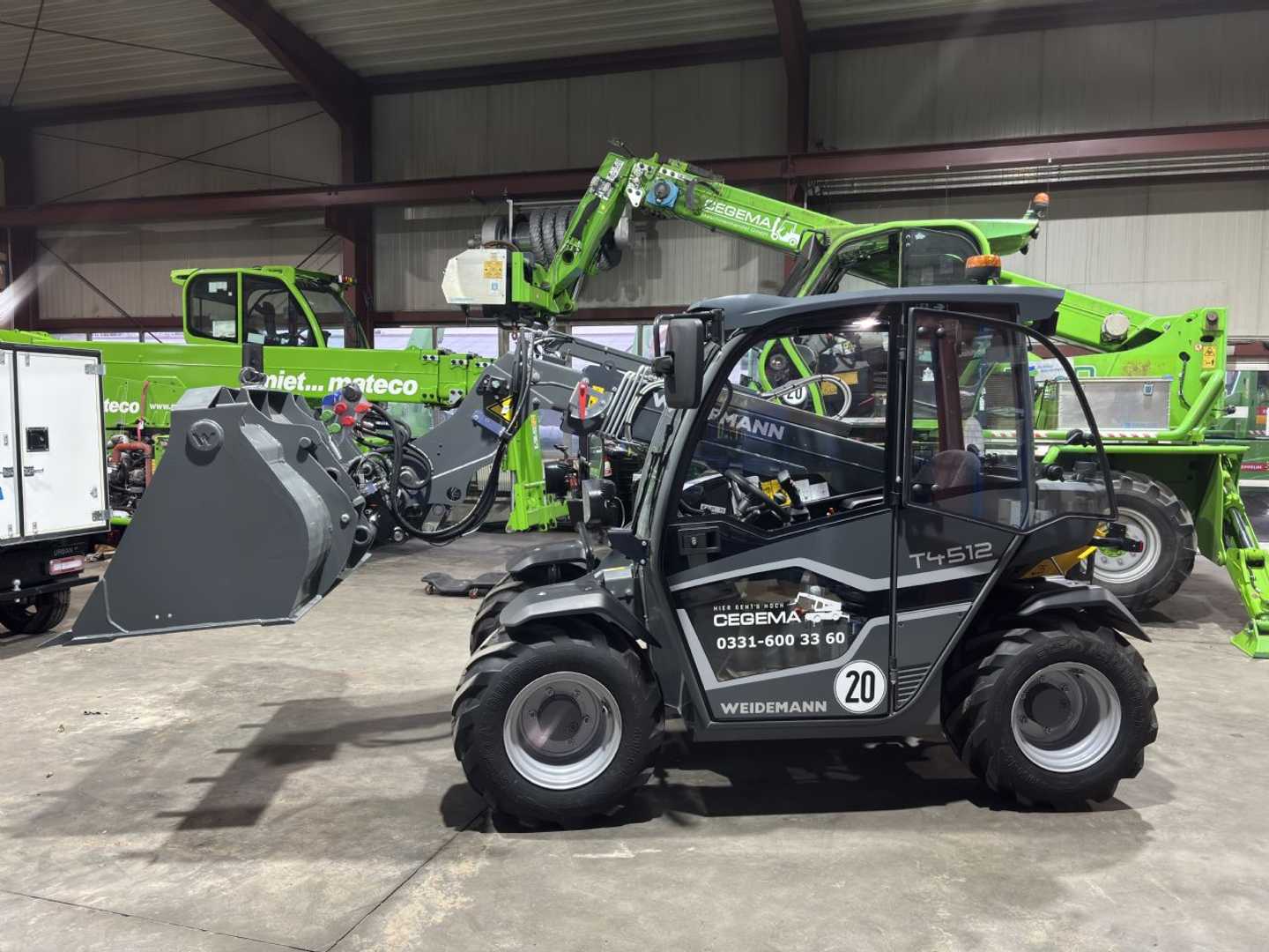 Used Forklift Truck WEIDEMANN T4512 WEITERE TELESKOPARMSTAPLER (13008162)