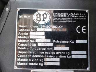 Carretilla elevadora segunda mano BATTIONI_PAGANI HT8UP DIESEL SEITENSTAPLER (12936201)