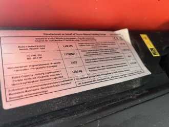 Carretilla elevadora segunda mano BT LHE155 ELEKTRO NIEDERHUBWAGENDEICHSEL (13075978)