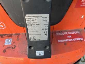 Carretilla elevadora segunda mano BT SWE080L ELEKTRO HOCHHUBWAGENDEICHSEL (13075460)