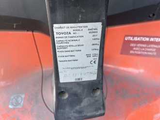 Carretilla elevadora segunda mano BT SWE145L ELEKTRO HOCHHUBWAGENDEICHSEL (13075451)