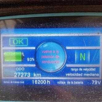 Carretilla elevadora segunda mano BYD ECB18C ELEKTRO DREIRADFRONTSTAPLER (12828779)