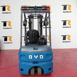 Carretilla elevadora segunda mano BYD ECB18C ELEKTRO DREIRADFRONTSTAPLER (12828779)