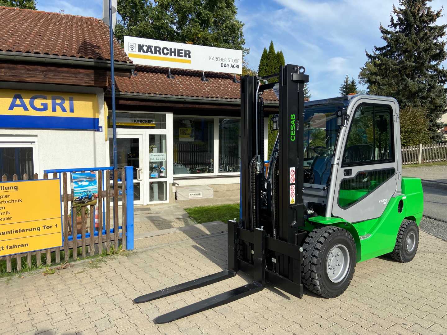 Carretilla elevadora segunda mano CESAB M335H-DV DIESEL VIERRADFRONTSTAPLER (13062747)