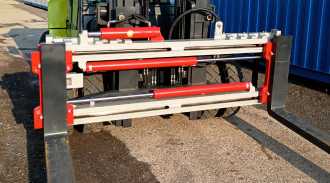 Carretilla elevadora segunda mano CLARK C80D DIESEL VIERRADFRONTSTAPLER (12962088)
