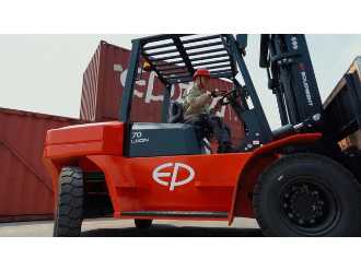 Carretilla elevadora segunda mano EP EFL 702 elektrische heftruck (7.000 kg) ELEKTRO VIERRADFRONTSTAPLER (13009379)