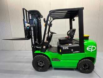 Carretilla elevadora segunda mano EP Vorkheftruck EFXZ-251 - 4,8M - Triplex - Freelift - Sideshift ELEKTRO VIERRADFRONTSTAPLER (13008357)