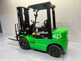 Carretilla elevadora segunda mano EP Vorkheftruck EFXZ-251 - 4,8M - Triplex - Freelift - Sideshift ELEKTRO VIERRADFRONTSTAPLER (13008357)