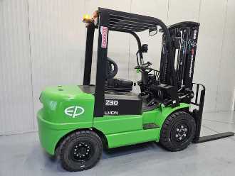Carretilla elevadora segunda mano EP Vorkheftruck EFXZ-301-H - 4,8M Triplex - Freelift - Sideshift ELEKTRO VIERRADFRONTSTAPLER (13007496)