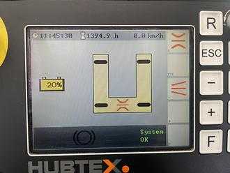 Carretilla elevadora segunda mano HUBTEX MQ20 Serie 2120-PU1 ELEKTRO VIERWEGESTAPLER (12828217)