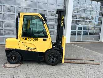 Carretilla elevadora segunda mano HYSTER 3,6m / nur 3.510h DIESEL VIERRADFRONTSTAPLER (13040311)