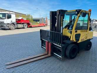 Carretilla elevadora segunda mano HYSTER 4.42m / nur 2.148h DIESEL VIERRADFRONTSTAPLER (13040312)