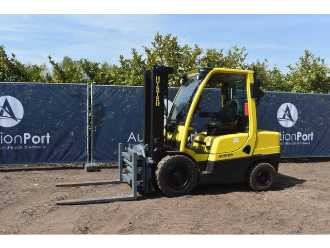 Carretilla elevadora segunda mano HYSTER H3.5FT DIESEL VIERRADFRONTSTAPLER (13064286) backdrop