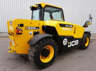 Carretilla elevadora segunda mano JCB 525-60HI-VIZ DIESEL TELESKOPARMSTAPLER (12779600)