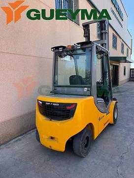 Carretilla elevadora segunda mano JUNGHEINRICH DFG-435s DIESEL VIERRADFRONTSTAPLER (13067677)