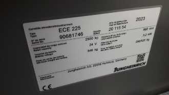 Carretilla elevadora segunda mano JUNGHEINRICH ECE 225 20 115 54 ELEKTRO NIEDERHUBWAGENFAHRERSTAND (13000832)