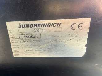 Carretilla elevadora segunda mano JUNGHEINRICH EFG 115 Baujahr 2007 / HH 4500 Stunden 3549 ELEKTRO DREIRADFRONTSTAPLER (13045055)
