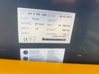 Carretilla elevadora segunda mano JUNGHEINRICH EFG 115 Baujahr 2007 / HH 4500 Stunden 3549 ELEKTRO DREIRADFRONTSTAPLER (13045055)