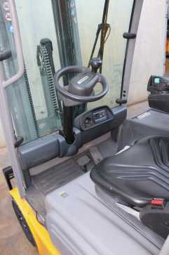 Carretilla elevadora segunda mano JUNGHEINRICH EFG 213 550 DZ ELEKTRO DREIRADFRONTSTAPLER (13069253)