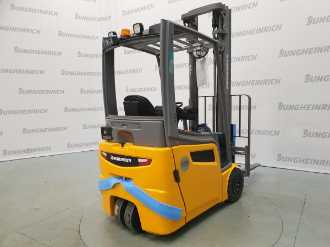 Carretilla elevadora segunda mano JUNGHEINRICH EFG 215 Li SP GE 100-400 ZT ELEKTRO VIERRADFRONTSTAPLER (13071896)