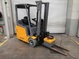 Carretilla elevadora segunda mano JUNGHEINRICH EFG 215 SP GE 115 310ZZ ELEKTRO VIERRADFRONTSTAPLER (13072068)
