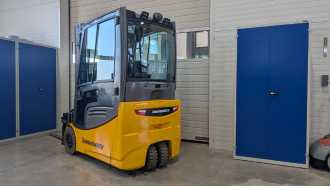 Carretilla elevadora segunda mano JUNGHEINRICH EFG 216K D120-464DZ ELEKTRO DREIRADFRONTSTAPLER (13075688)