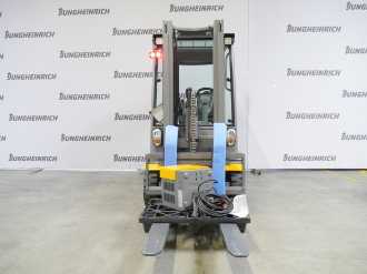 Carretilla elevadora segunda mano JUNGHEINRICH EFG 216k DP GE 115-290 ZZ ELEKTRO VIERRADFRONTSTAPLER (13068219)