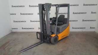 Carretilla elevadora segunda mano JUNGHEINRICH EFG 216k SP GE 120-440DZ ELEKTRO VIERRADFRONTSTAPLER (13072929)