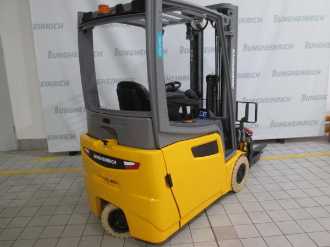 Carretilla elevadora segunda mano JUNGHEINRICH EFG 216k SP ZVG 115-480 DZ ELEKTRO VIERRADFRONTSTAPLER (12993182)