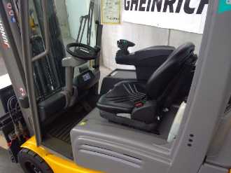 Carretilla elevadora segunda mano JUNGHEINRICH EFG 218 MP G+ZVG 115-480 DZ ELEKTRO VIERRADFRONTSTAPLER (12948502)
