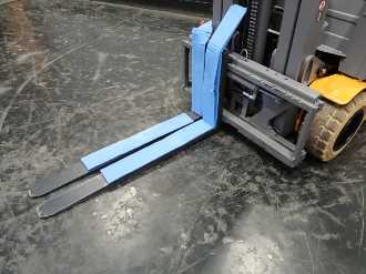 Carretilla elevadora segunda mano JUNGHEINRICH EFG 218 SP G+E 115 550 DZ ELEKTRO VIERRADFRONTSTAPLER (13060645)