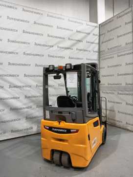 Carretilla elevadora segunda mano JUNGHEINRICH EFG 218k SP GE 115-500DZ ELEKTRO VIERRADFRONTSTAPLER (12868535)