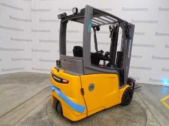 Carretilla elevadora segunda mano JUNGHEINRICH EFG 220 Li MP G+ZVG 120-440 DZ ELEKTRO VIERRADFRONTSTAPLER (13072084)