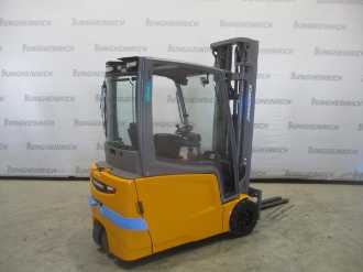 Carretilla elevadora segunda mano JUNGHEINRICH EFG 220 SP 115-550 DZ ELEKTRO VIERRADFRONTSTAPLER (13073340)