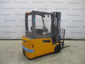 Carretilla elevadora segunda mano JUNGHEINRICH EFG 220 SP G+E 115 464 DZ ELEKTRO VIERRADFRONTSTAPLER (13076390)