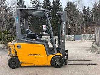Carretilla elevadora segunda mano JUNGHEINRICH EFG 316 - 290ZZ ELEKTRO VIERRADFRONTSTAPLER (13055968)
