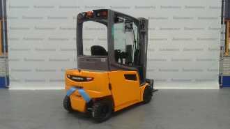 Carretilla elevadora segunda mano JUNGHEINRICH EFG 316 SP G+E 460 DZ ELEKTRO VIERRADFRONTSTAPLER (13037528)