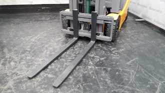 Carretilla elevadora segunda mano JUNGHEINRICH EFG 316k Li SP GE 115 500 DZ ELEKTRO VIERRADFRONTSTAPLER (13035305)