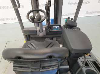 Carretilla elevadora segunda mano JUNGHEINRICH EFG 318k SP GE 115-425 DZ ELEKTRO VIERRADFRONTSTAPLER (13033788)