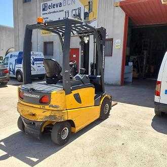 Carretilla elevadora segunda mano JUNGHEINRICH EFG 425 Ks ELEKTRO VIERRADFRONTSTAPLER (13048228)