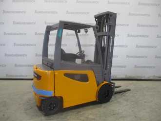 Carretilla elevadora segunda mano JUNGHEINRICH EFG 425k GE 115-600 DZ ELEKTRO VIERRADFRONTSTAPLER (13067671)