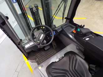 Carretilla elevadora segunda mano JUNGHEINRICH EFG 425k SP G+ZVG 115-550 DZ ELEKTRO VIERRADFRONTSTAPLER (13025898)