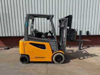 Carretilla elevadora segunda mano JUNGHEINRICH EFG 430 / 2456 Std. ELEKTRO VIERRADFRONTSTAPLER (13062685)