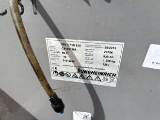 Carretilla elevadora segunda mano JUNGHEINRICH EFG 430 / 2456 Std. ELEKTRO VIERRADFRONTSTAPLER (13062685)