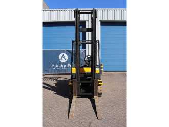 Carretilla elevadora segunda mano JUNGHEINRICH EFG 430 ELEKTRO VIERRADFRONTSTAPLER (13062938)