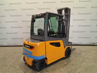 Carretilla elevadora segunda mano JUNGHEINRICH EFG 430 SP GE 115-600DZ ELEKTRO VIERRADFRONTSTAPLER (13074996)