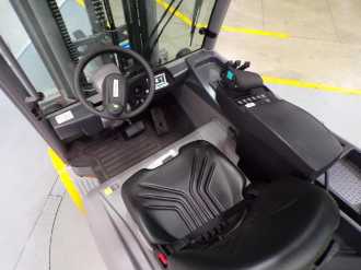 Carretilla elevadora segunda mano JUNGHEINRICH EFG 430k SP GE 160-650 DZ ELEKTRO VIERRADFRONTSTAPLER (12995864)