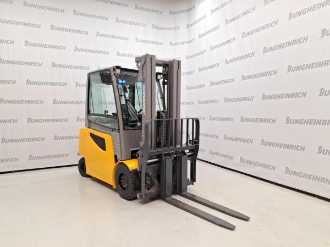 Carretilla elevadora segunda mano JUNGHEINRICH EFG 430s G+ZVG 115-500 DZ ELEKTRO VIERRADFRONTSTAPLER (13016593)