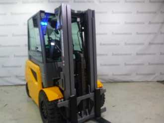Carretilla elevadora segunda mano JUNGHEINRICH EFG 535k G115-470 DZ ELEKTRO VIERRADFRONTSTAPLER (12991410) backdrop